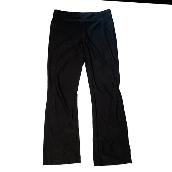 L.L. Bean Women's Black Bootcut Stretch Comfy Yoga Activewear Athleisure… - Picture 1 of 7